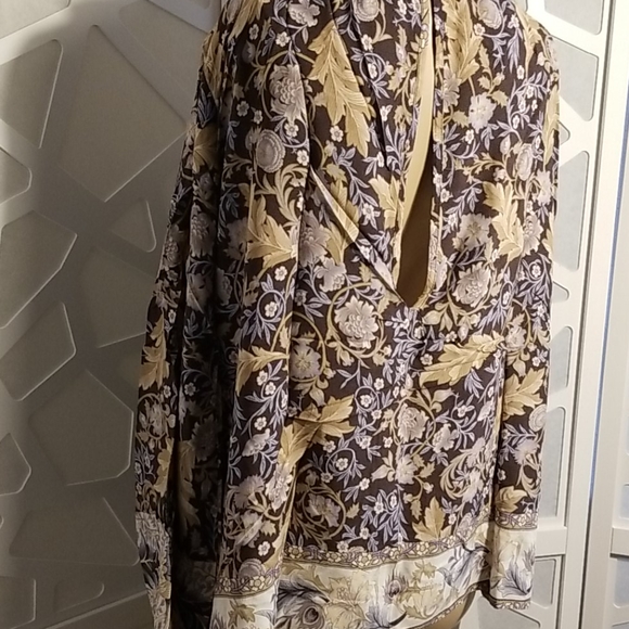 Top Shop Boho Open Back Stylish Blouse - Picture 7 of 7